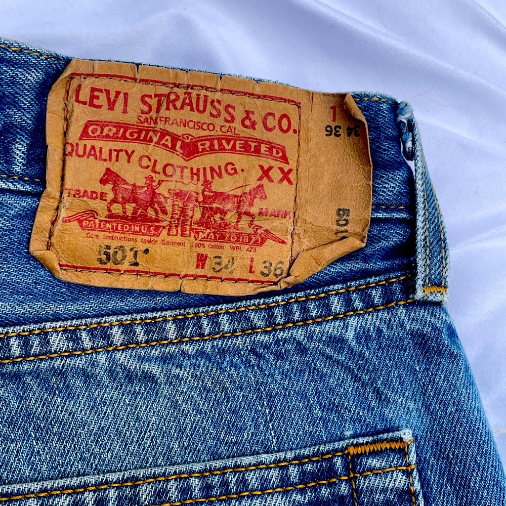 Levi’s Button Fly Jeans - image 1